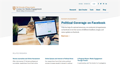 Desktop Screenshot of mediaengagement.org